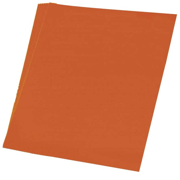 100 sheets orange A4 hobby paper