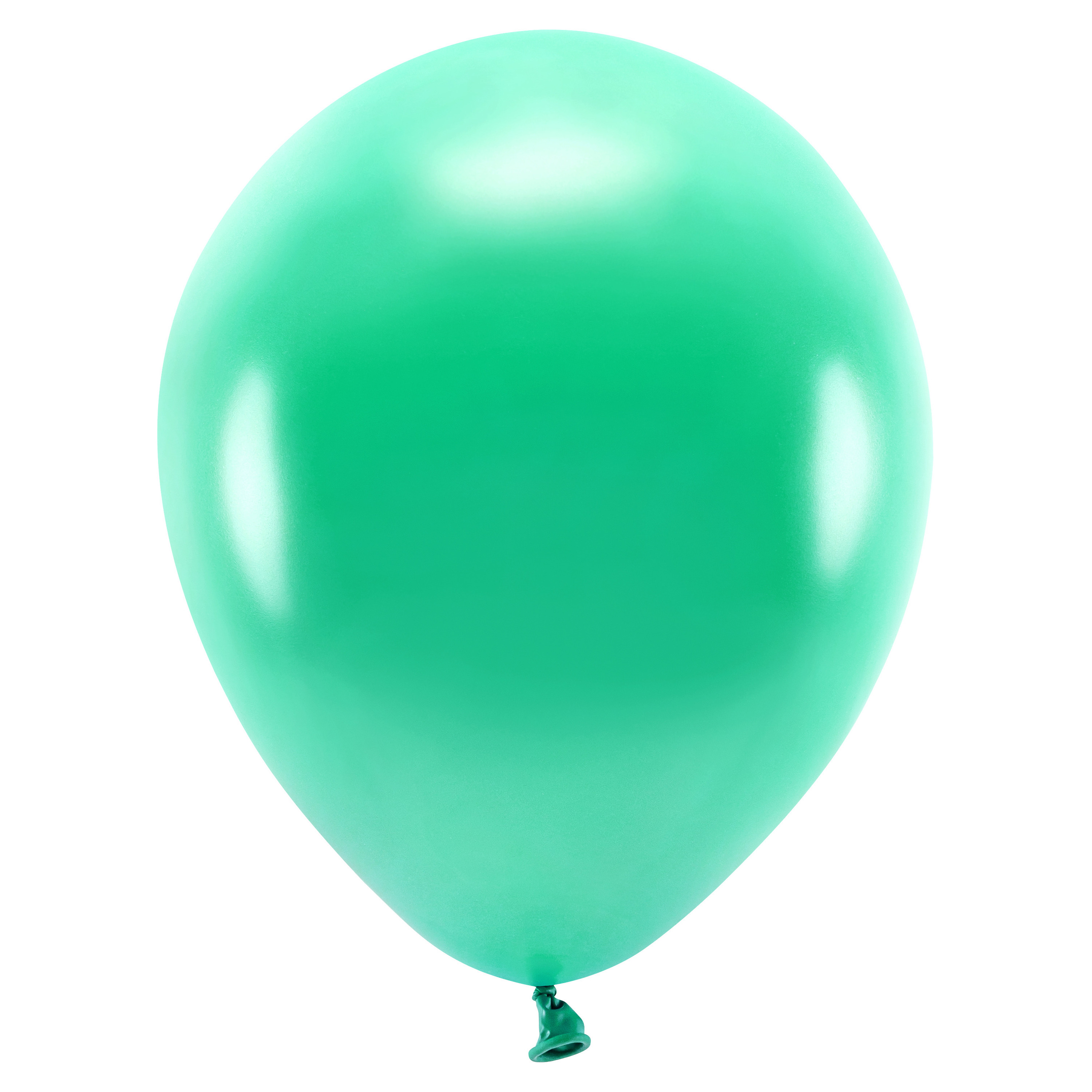 100x Groene ballonnen 26 cm eco/biologisch afbreekbaar