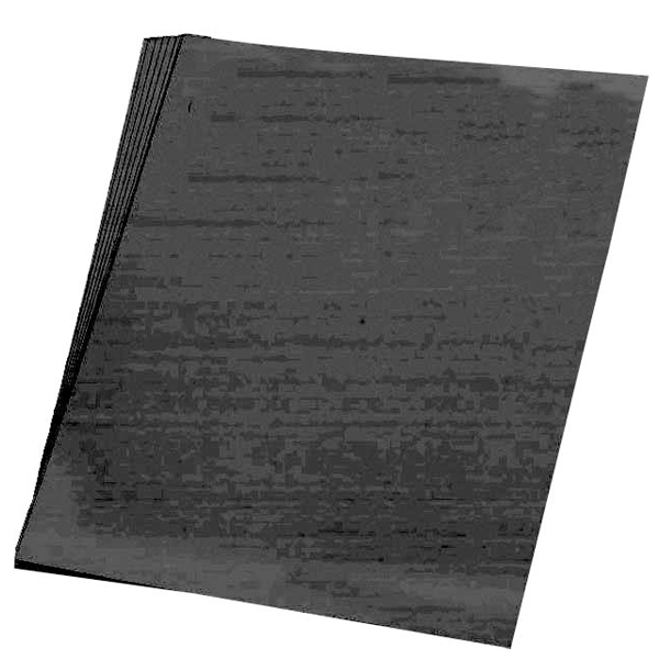 Zwart knutsel papier 150 vellen A4