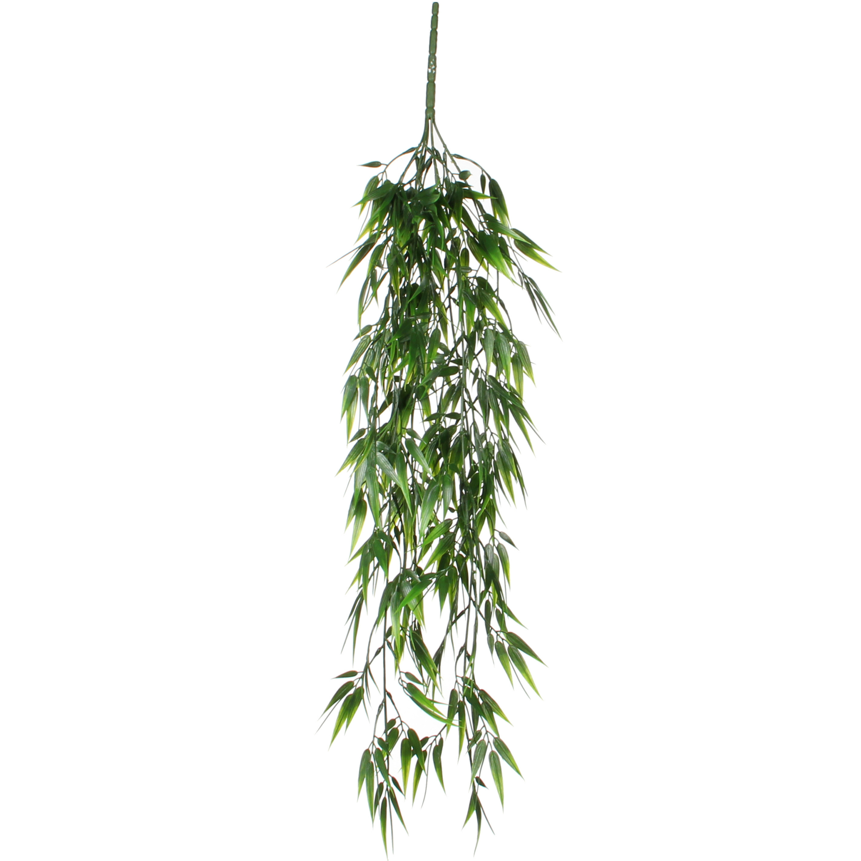 Bamboe kunstplant hangend 76 cm Plafond of vanaf kast