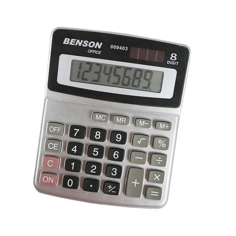 Basic bureau rekenmachine voor kantoor of school