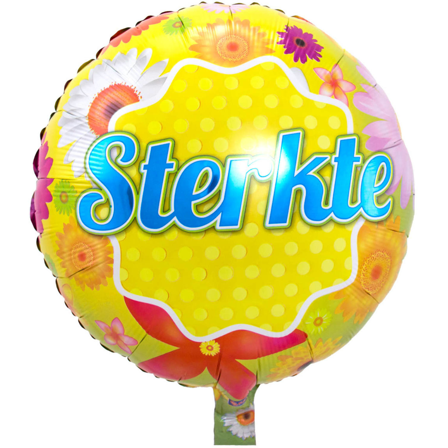 Beterschap ballon met helium Sterkte 46 cm
