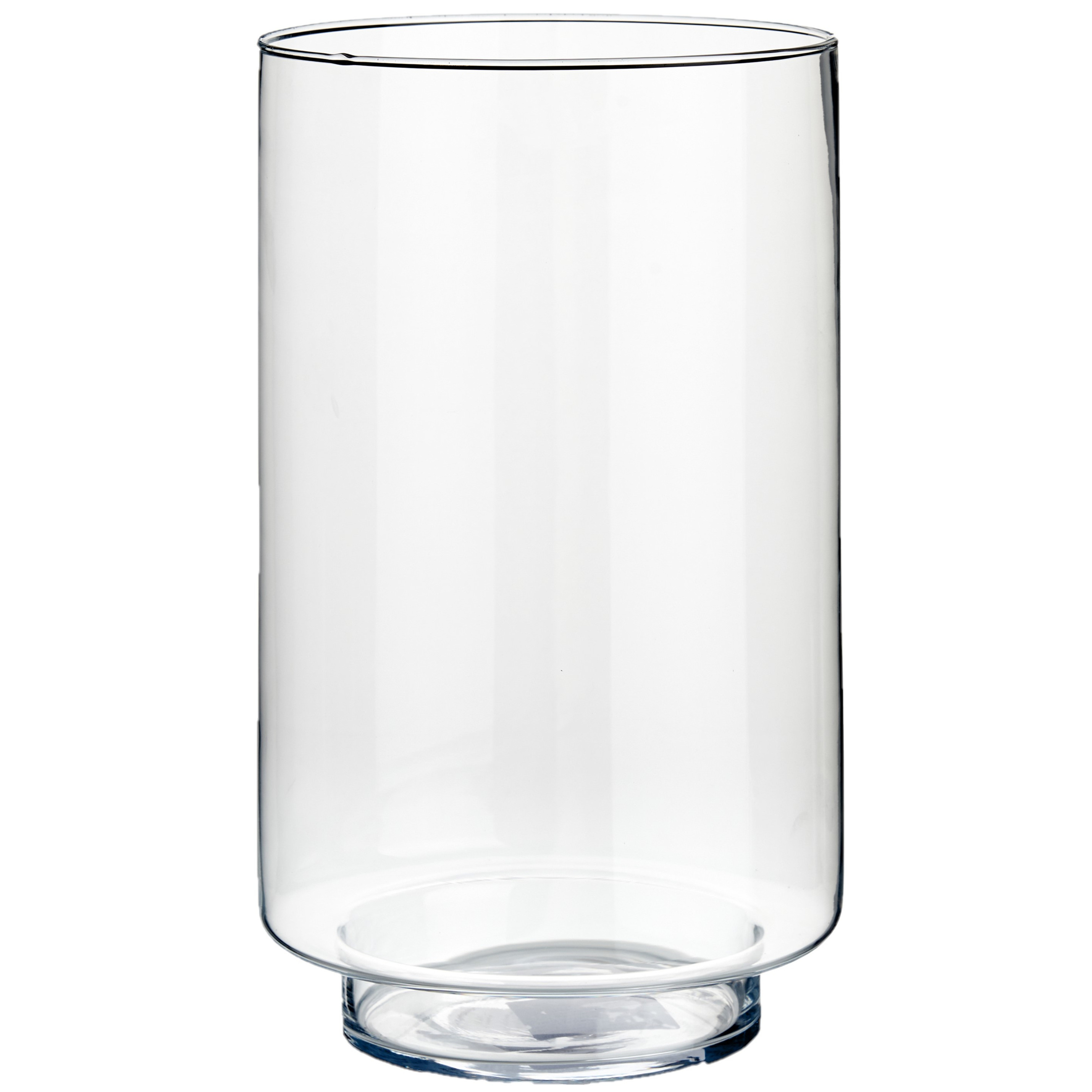 Bloemenvaas van glas 18 x 30 cm
