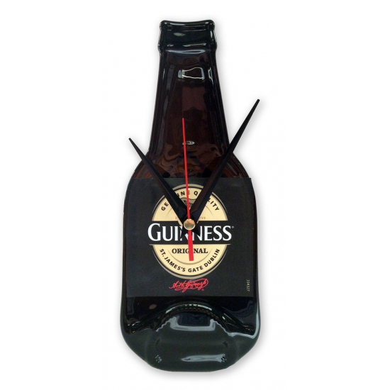 Drankfles Guinness bier klok