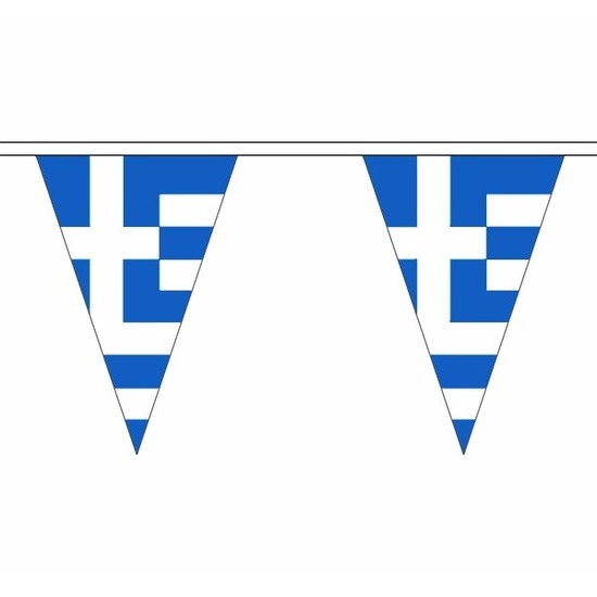 Griekenland versiering vlaggenlijn 5 m