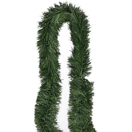 Kerstslinger - groen - 5 meter - kunststof - dennenslinger/guirlande