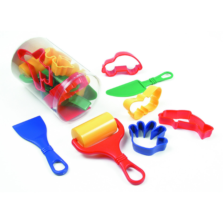 Klei accessoires set 9-delig creatief speelgoed voor kinderen