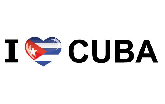 Koffer stickers I Love Cuba