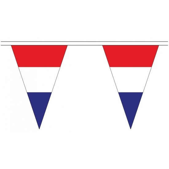 Nederlandse landen versiering vlaggetjes 5 meter
