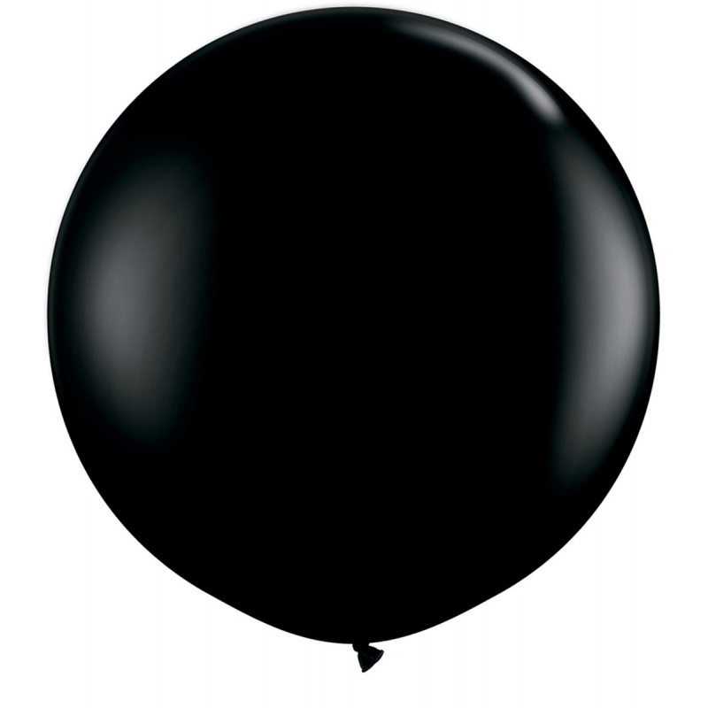 Qualatex zwarte mega ballon 90 cm