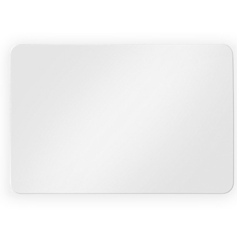 Set van 6x koelkast whiteboard magneet wit 6 x 4 cm