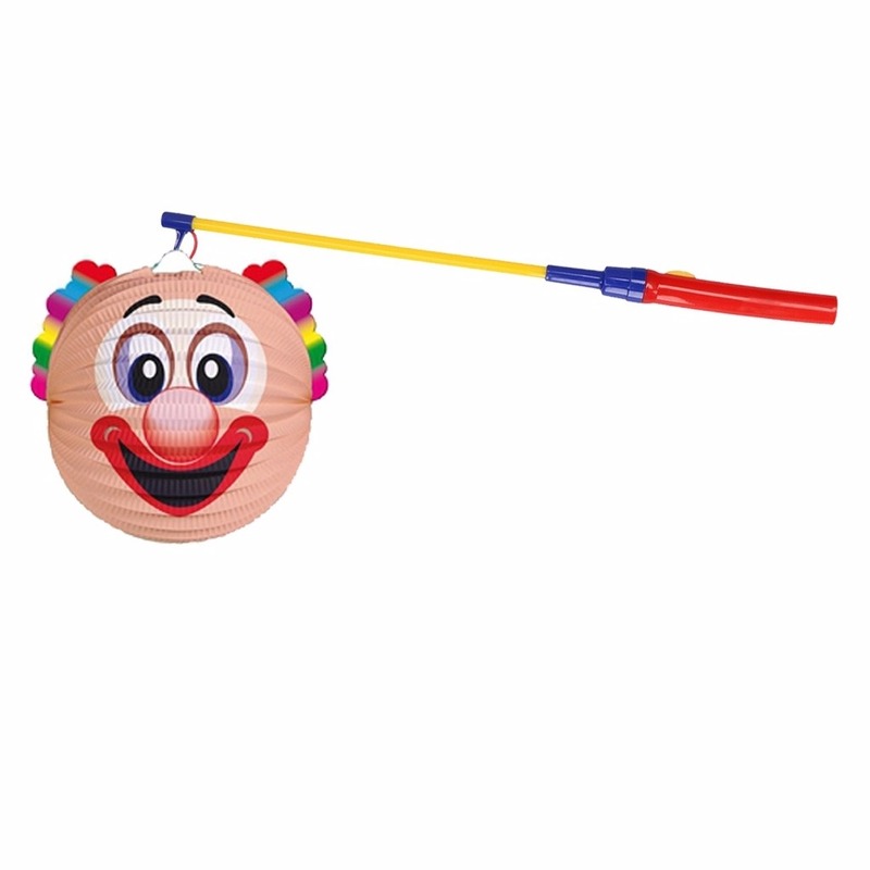 Sint Maarten lampionset clown 22 cm