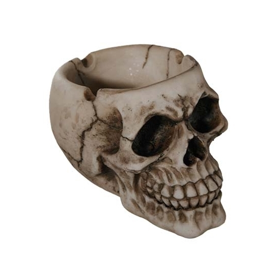 Skelet schedel asbak 12 cm