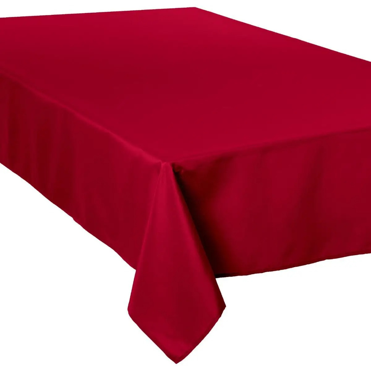 Tafelkleed rechthoekig 300 x 150 cm rood polyester