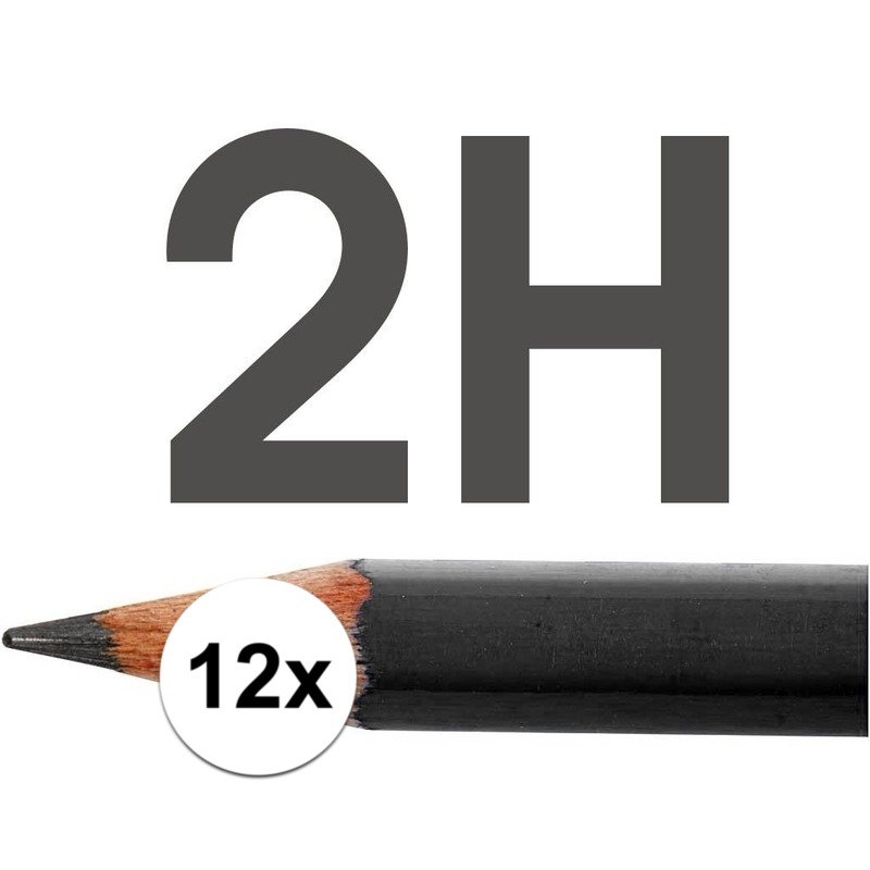 Technisch tekenen potloden hardheid 2H