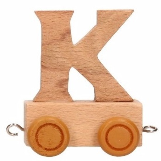 Trein met de letter K