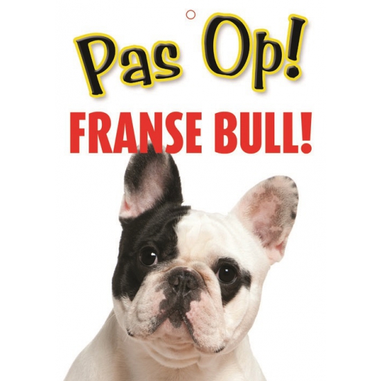 Waakbord Franse Bulldog hond