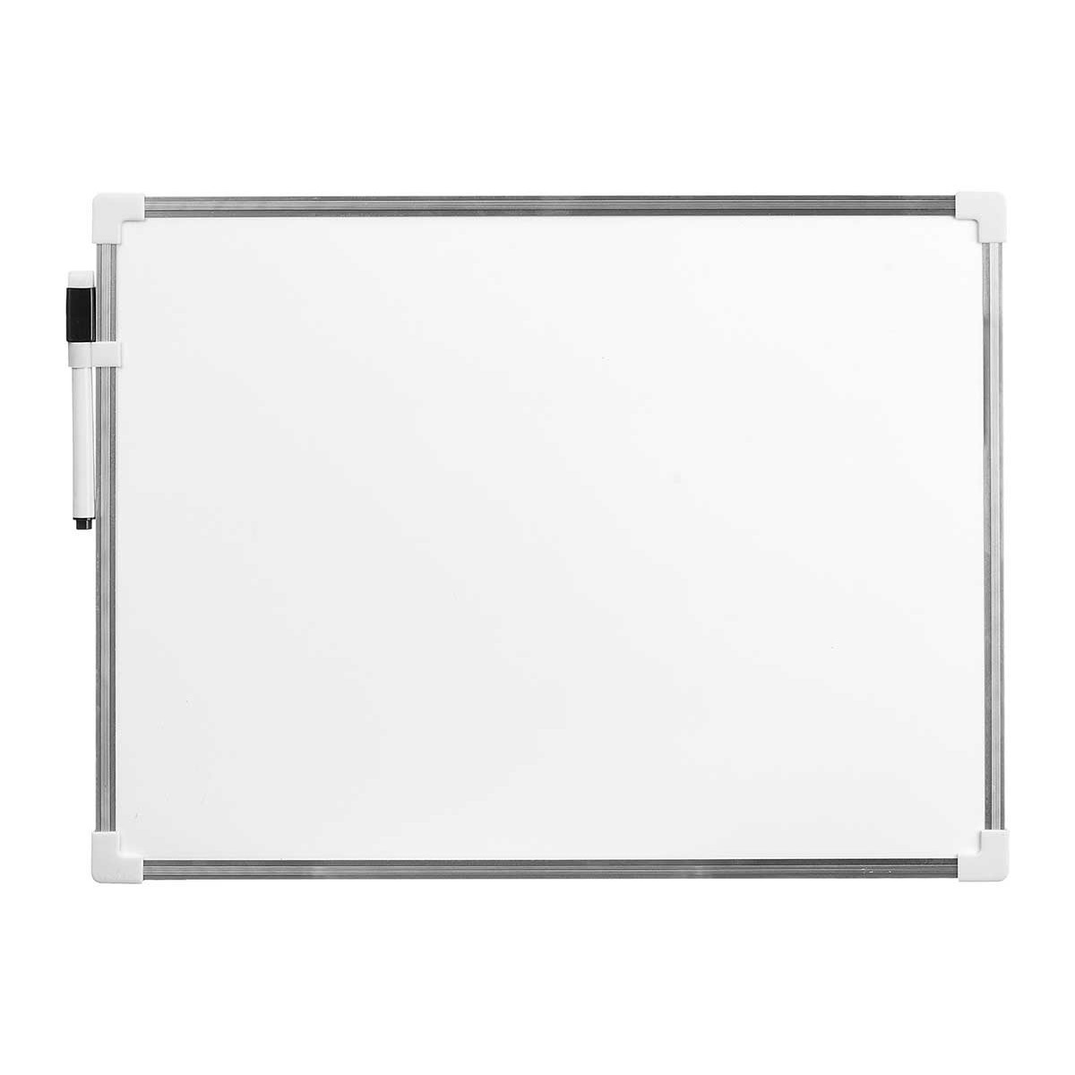 Whiteboard-memobord magnetisch met marker 30 x 40 cm