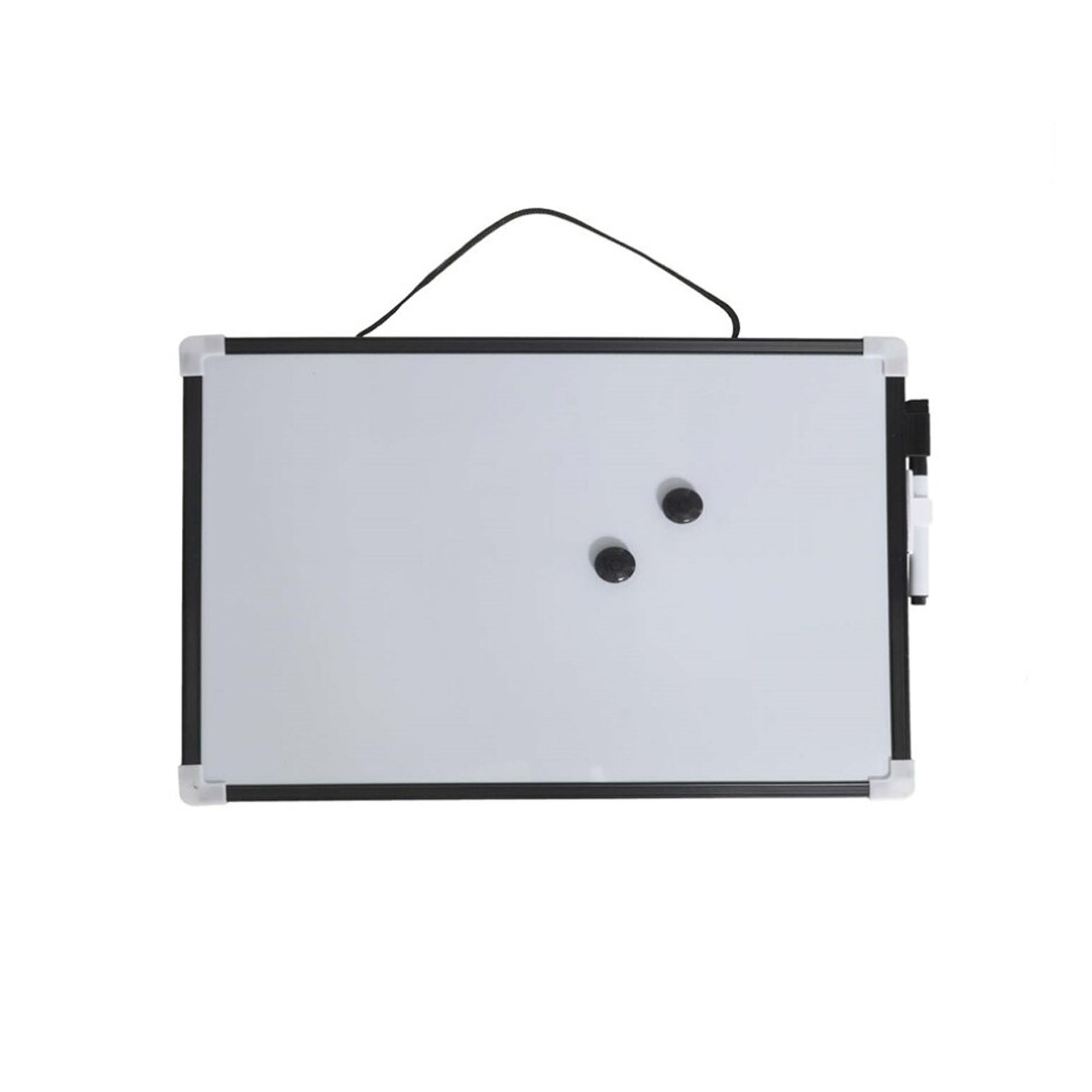 Whiteboard-memobord magnetisch met marker en magneten 25 x 35 cm