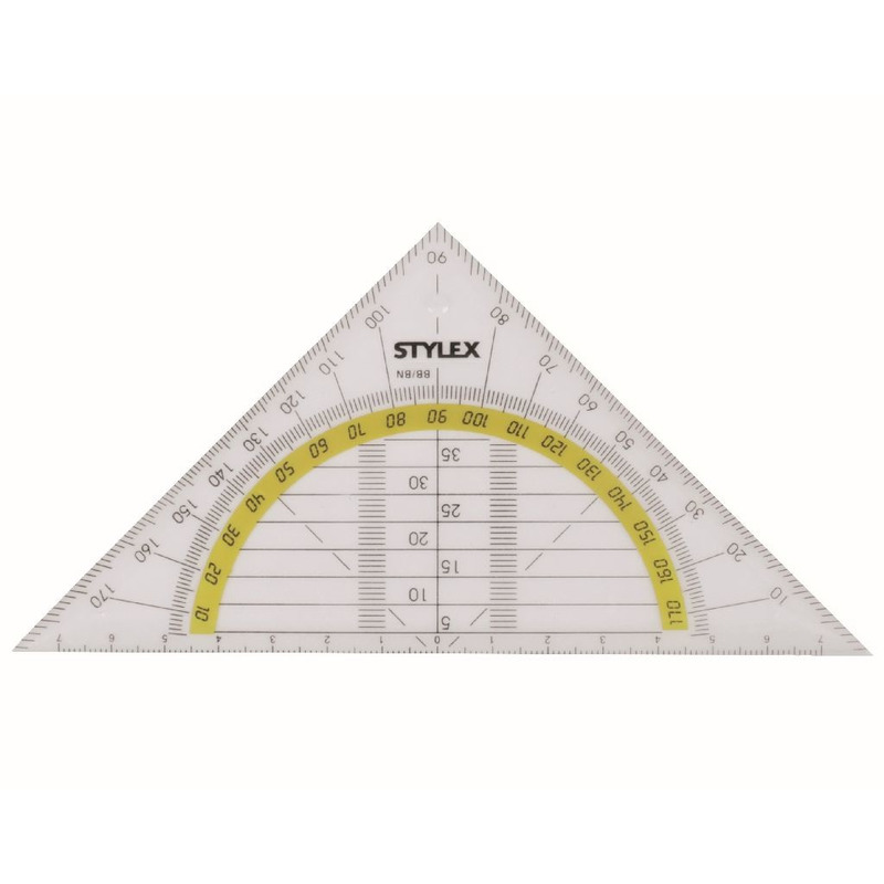 Wiskunde driehoek 14 cm