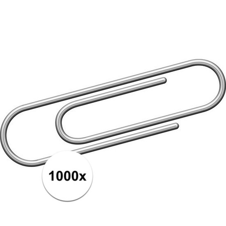 1000 pcs paperclips 30 mm