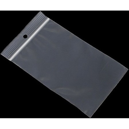 100x Grip/packaging seal bags 70 x 100 mm/7 x 10 cm