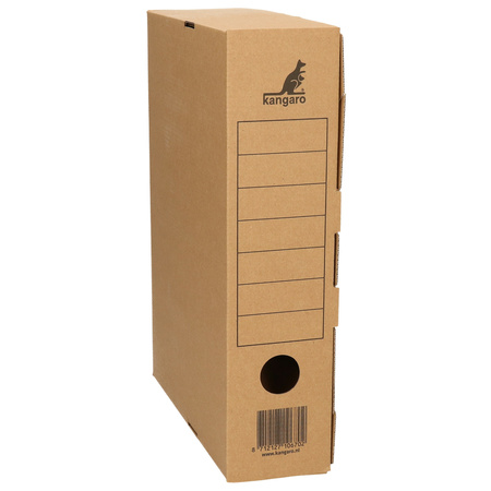 10x Office archive box cardboard 32 x 22 cm A4