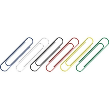 125x Colored paperclips