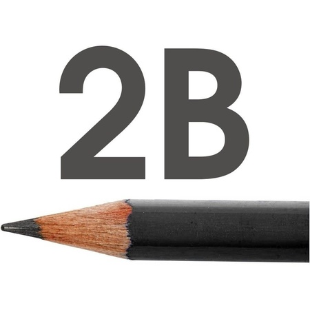 Technisch tekenen potloden hardheid 2B