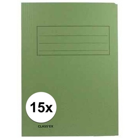 15x dossier cases green