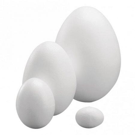 20x piepschuim paas eieren van 8 cm
