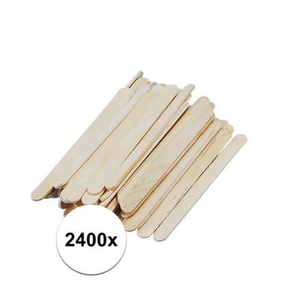 2400x Mini craft sticks 5,5 cm