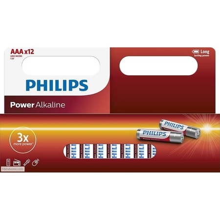 Philips LR03 AAA batterijen 24 stuks
