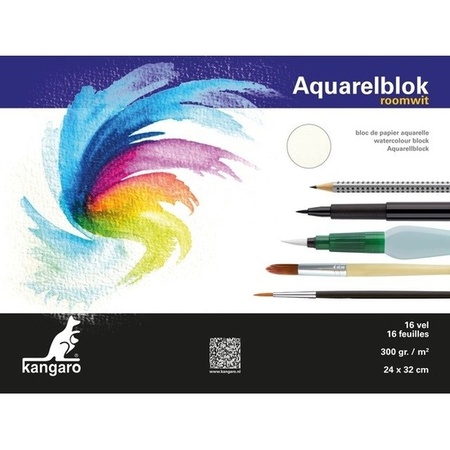 2x Water colour blocks aquarell paper 32 x 24 cm