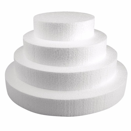 2x Styrofoam slices 30 cm