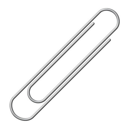 300 large paperclips 50 mm