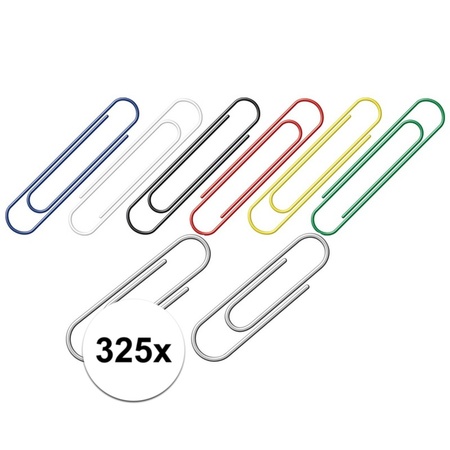 325 pcs paperclips package