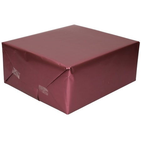 3x Luxe inpakpapier/cadeaupapier paars zijdeglans 150 x 70 cm