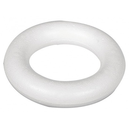 3x Styrofoam rings 15 cm