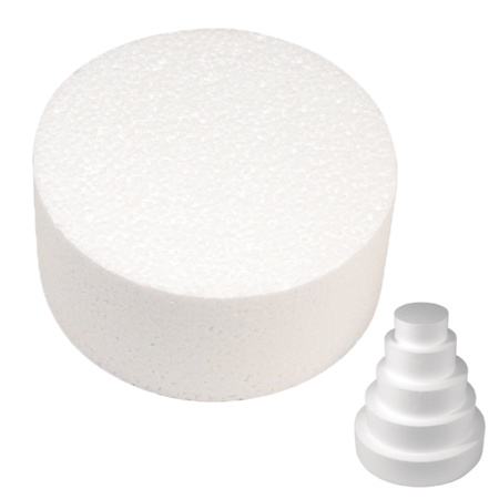 3x Styrofoam slices 15 cm wide 7 cm thick