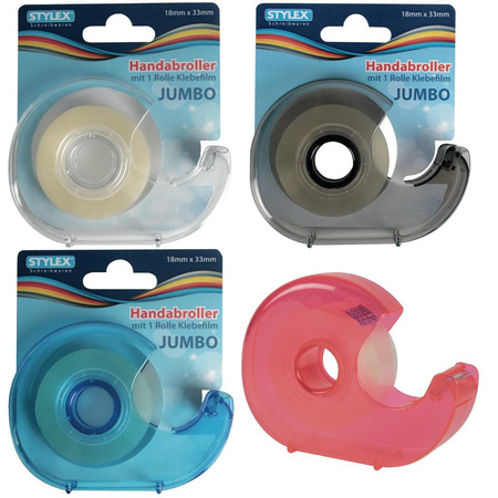3x pieces tape holders with tape