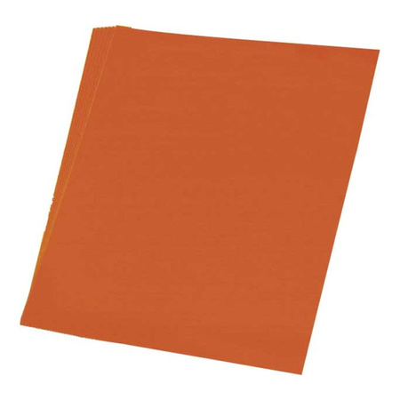 50 sheets orange A4 hobby paper