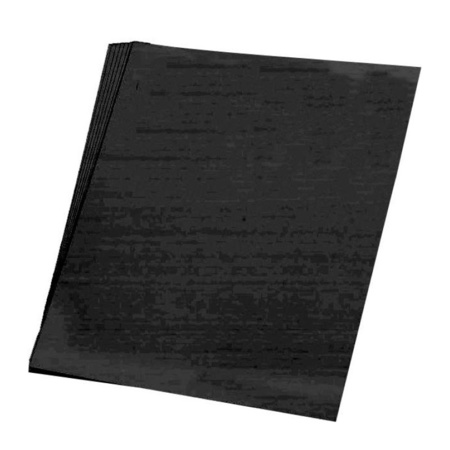Zwart knutsel papier 50 vellen A4