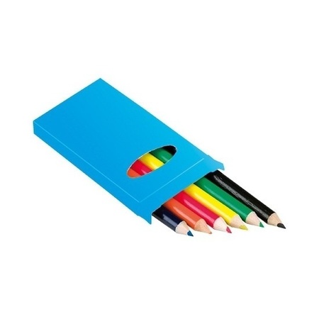 5x Coloured pencils 6 pieces