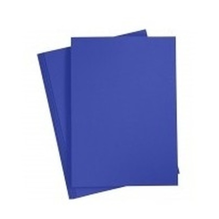 A4 hobby karton blauw 180 grams 10x