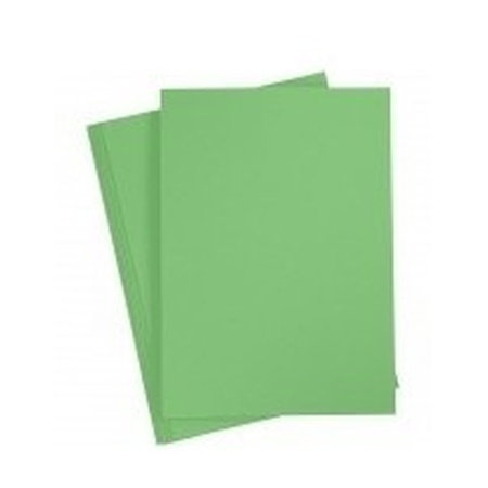 Green cardboard A4 10x