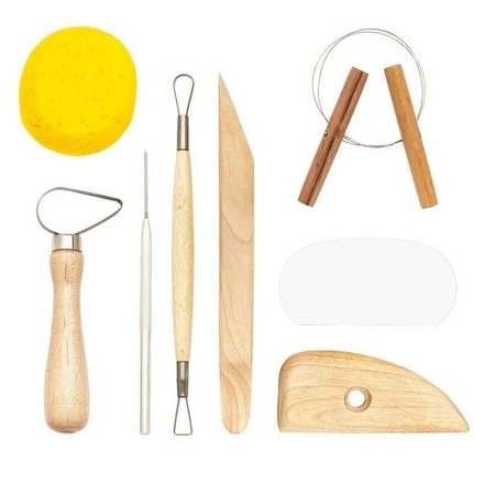 Modeling tools 8-pieces - clay/hobby set