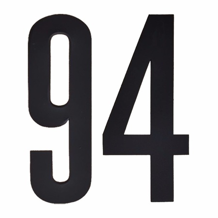 Number sticker 94 black
