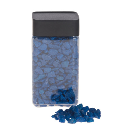 Decoration/hobby stones blue 600 gram