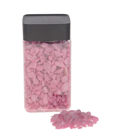 Decoration/hobby stones pink 600 gram